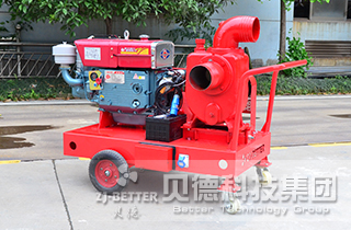 单级单吸移动泵车